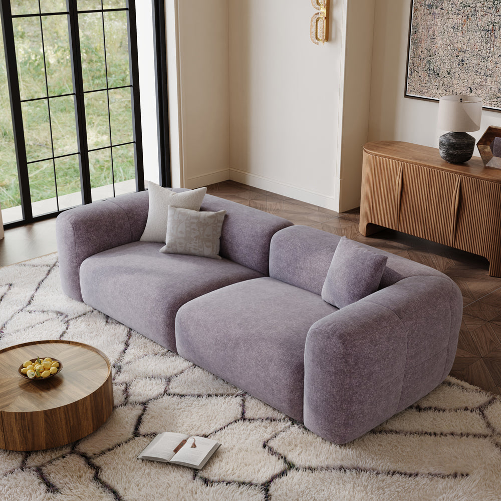 POVISON SF8204NB240 Minimalist Lounge Sofa Chenille
