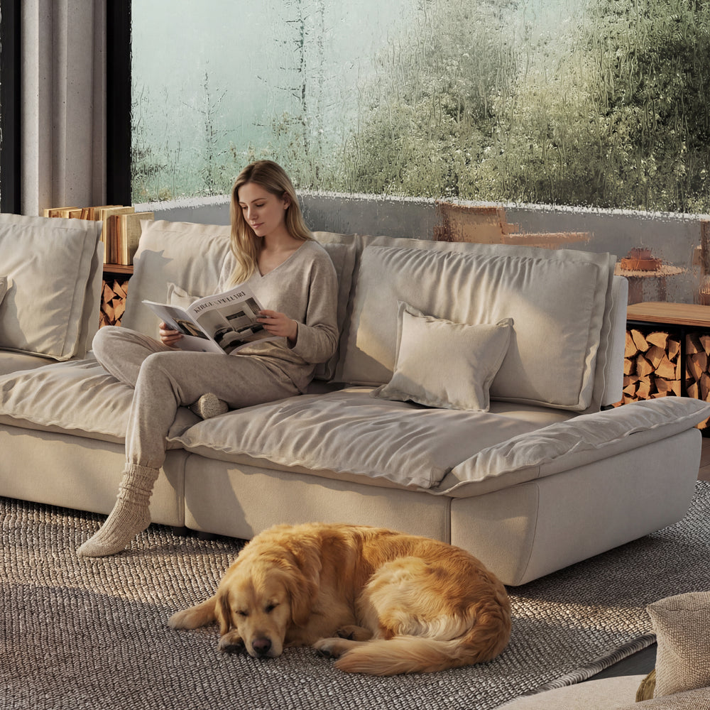 POVISON SF8181E265 Sailboat Deep Modular Sofa