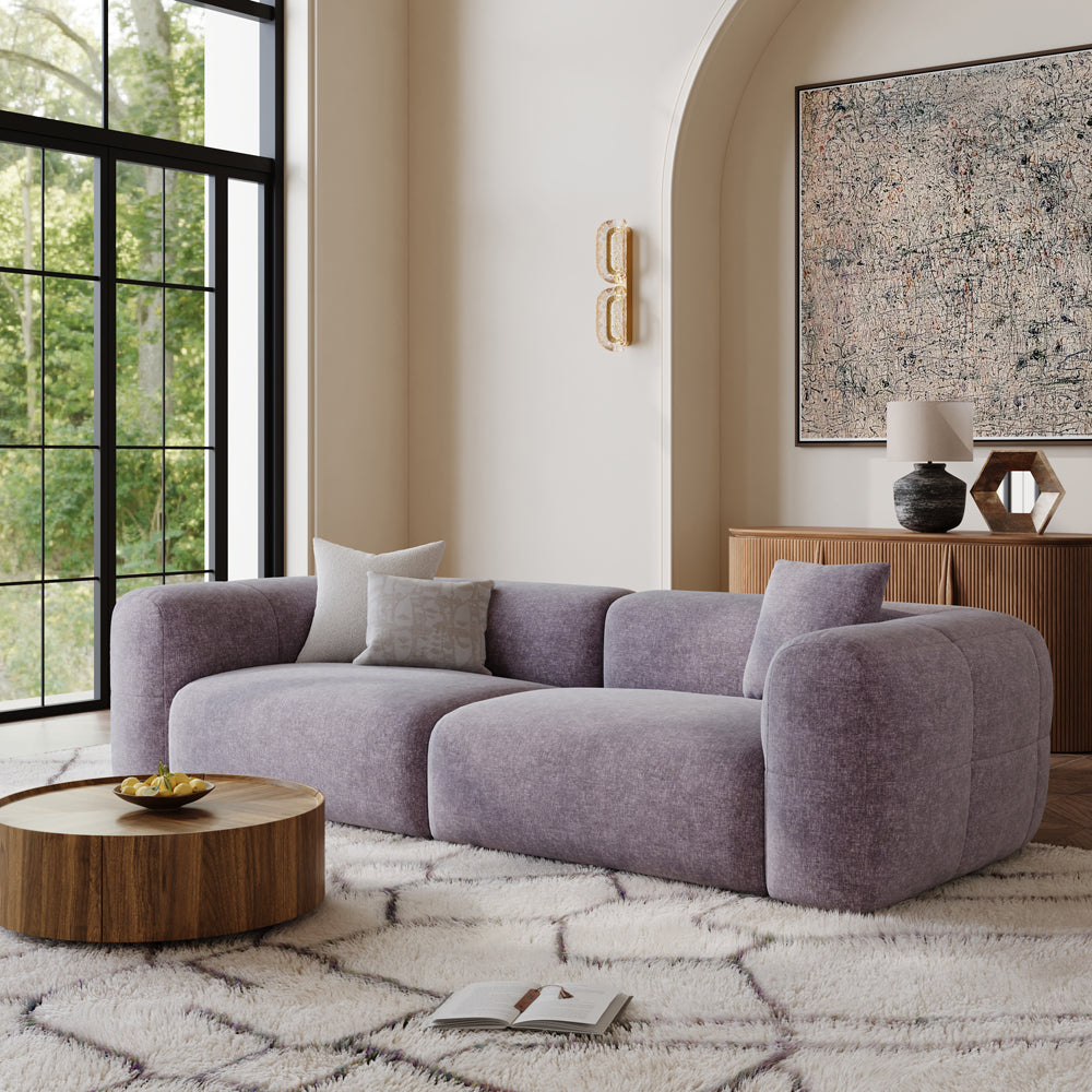 POVISON SF8204NB240 Minimalist Lounge Sofa Chenille