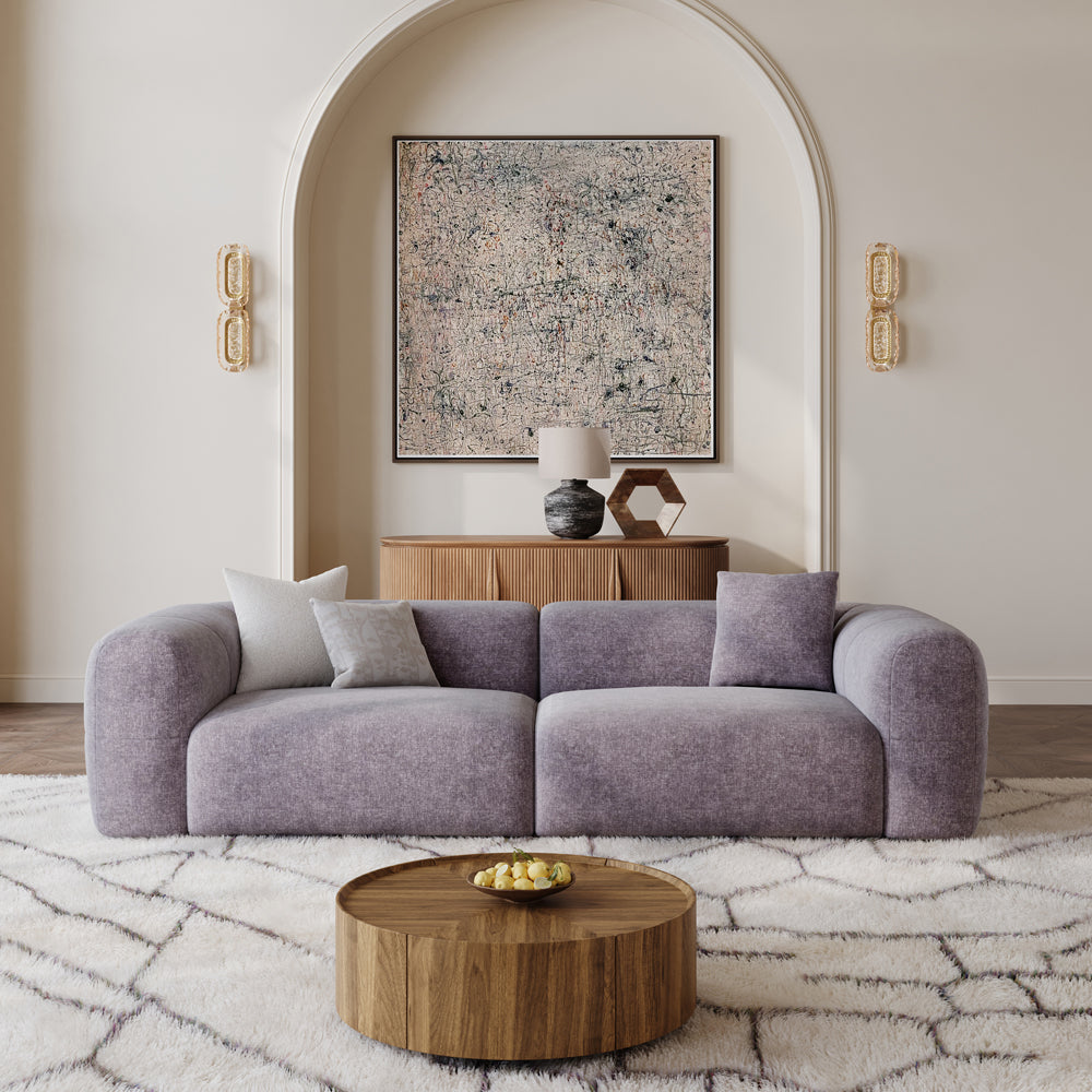 POVISON SF8204NB240 Minimalist Lounge Sofa Chenille