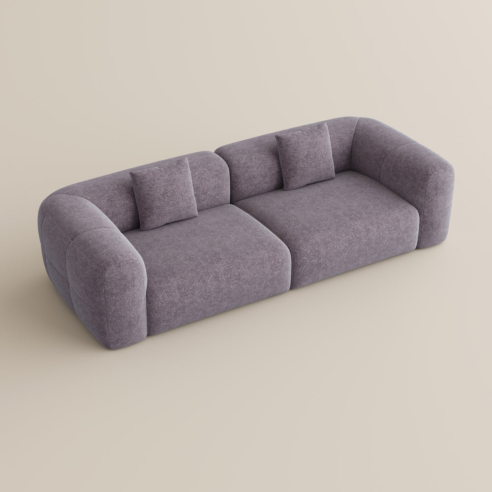 POVISON SF8204NB240 Minimalist Lounge Sofa Chenille