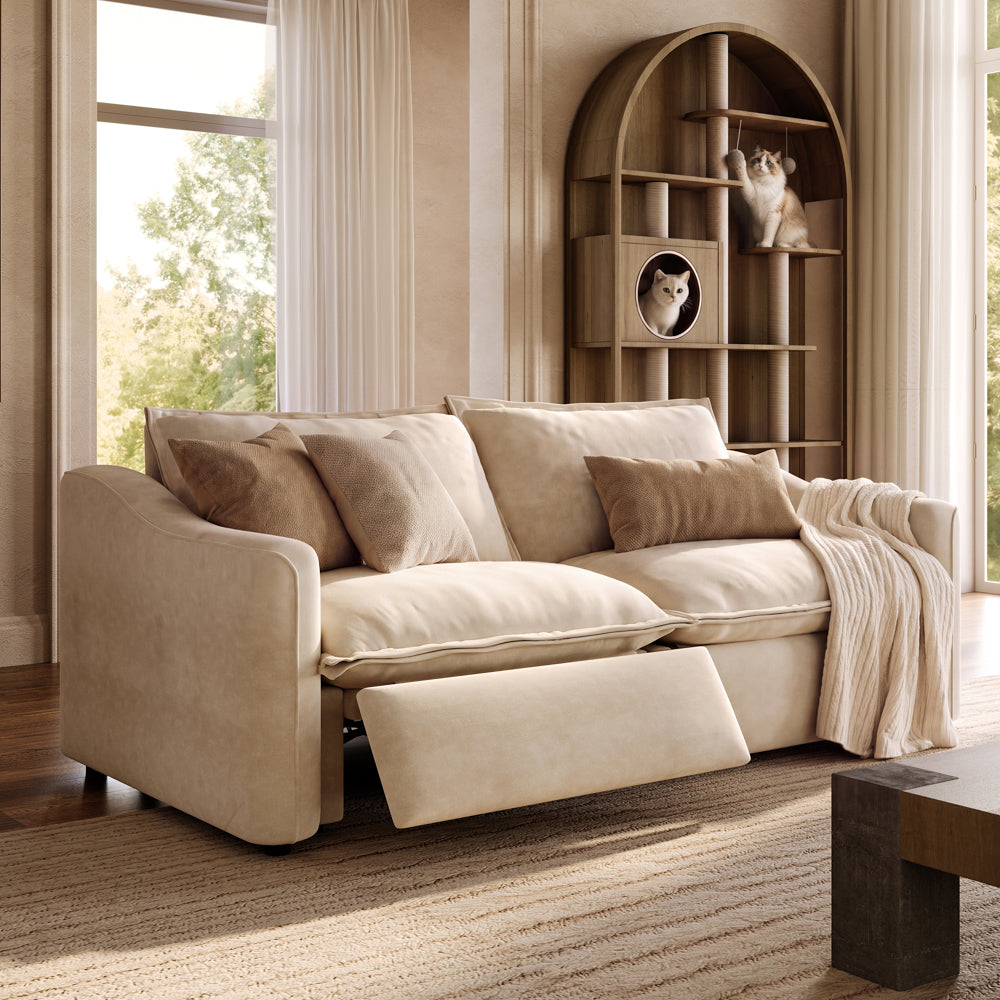 POVISON SSF8030E216MZ Power Reclining Sofa Fabric