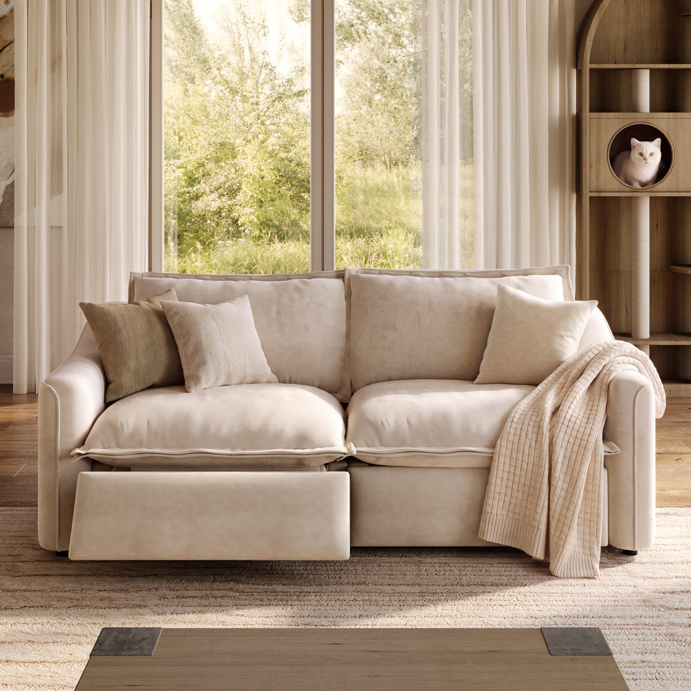 POVISON SSF8030E216MZ Power Reclining Sofa Fabric