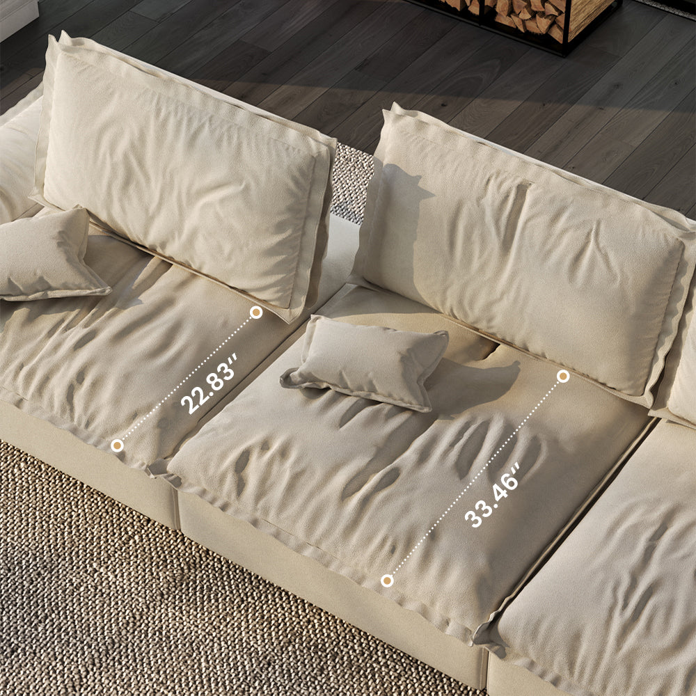 POVISON SF8181E265 Sailboat Deep Modular Sofa