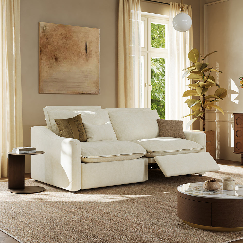 POVISON SSF8030E216MZ Power Reclining Sofa Fabric